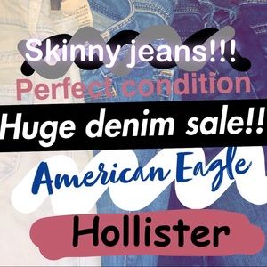 Huge denim sale going up now!!! Perfect condition!